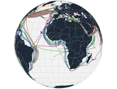 GeoPath - submarine-cables-globe